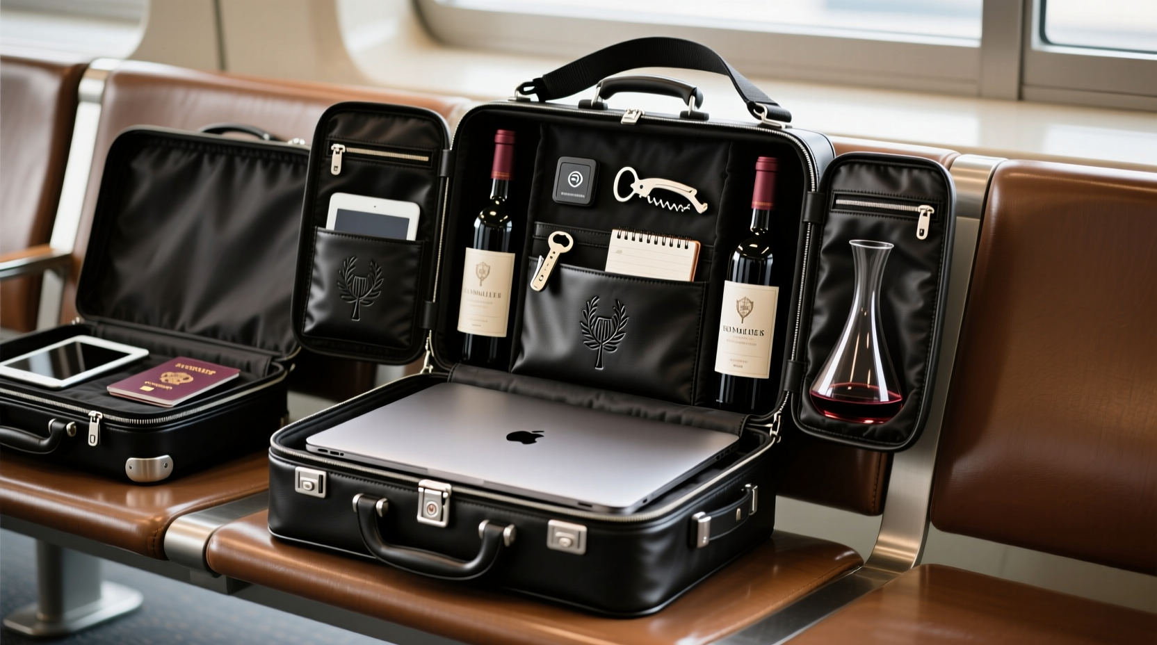best laptop bags with hidden compartments for traveling sommeliers