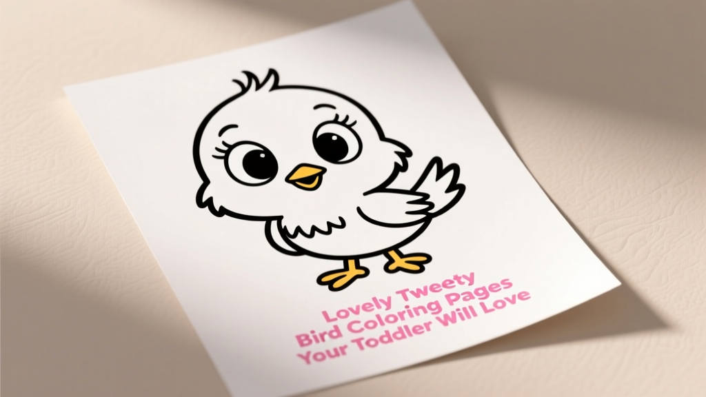 Lovely Tweety Bird Coloring Pages Your Toddler Will Love: 24 Printables, Developmental Benefits & Parent-Tested Tips