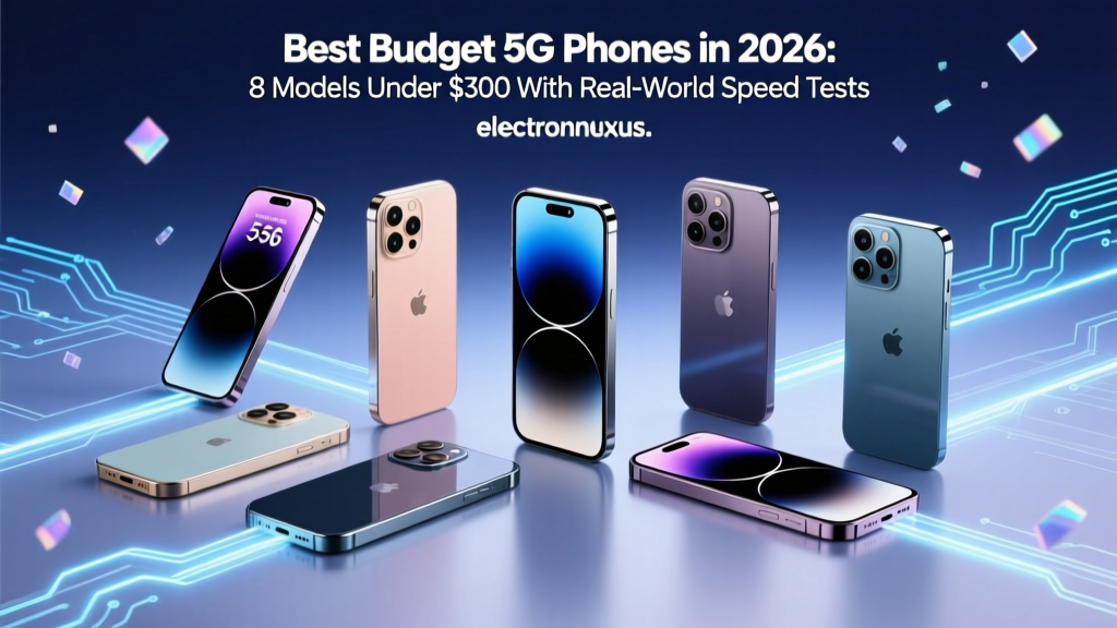 Best Budget 5G Phones in 2026: 8 Models Under $300 With Real-World Speed Tests