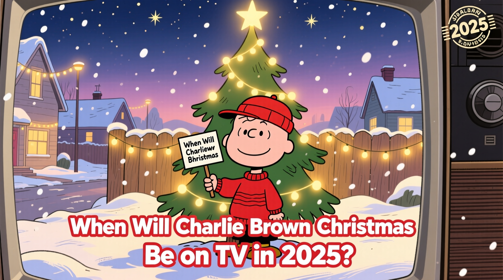 when will charlie brown christmas be on tv