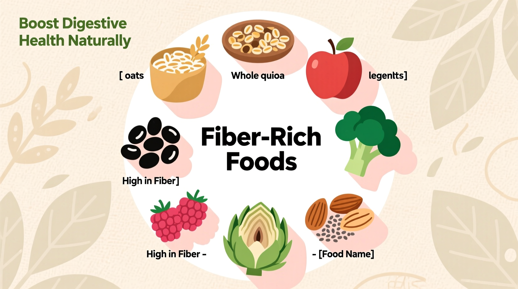what foods high in fiber