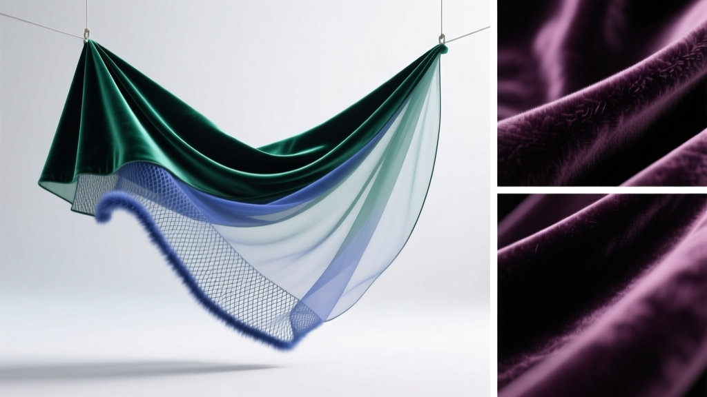 Sheer Velvet Fabric: Luxe Transparency, Engineered Precision