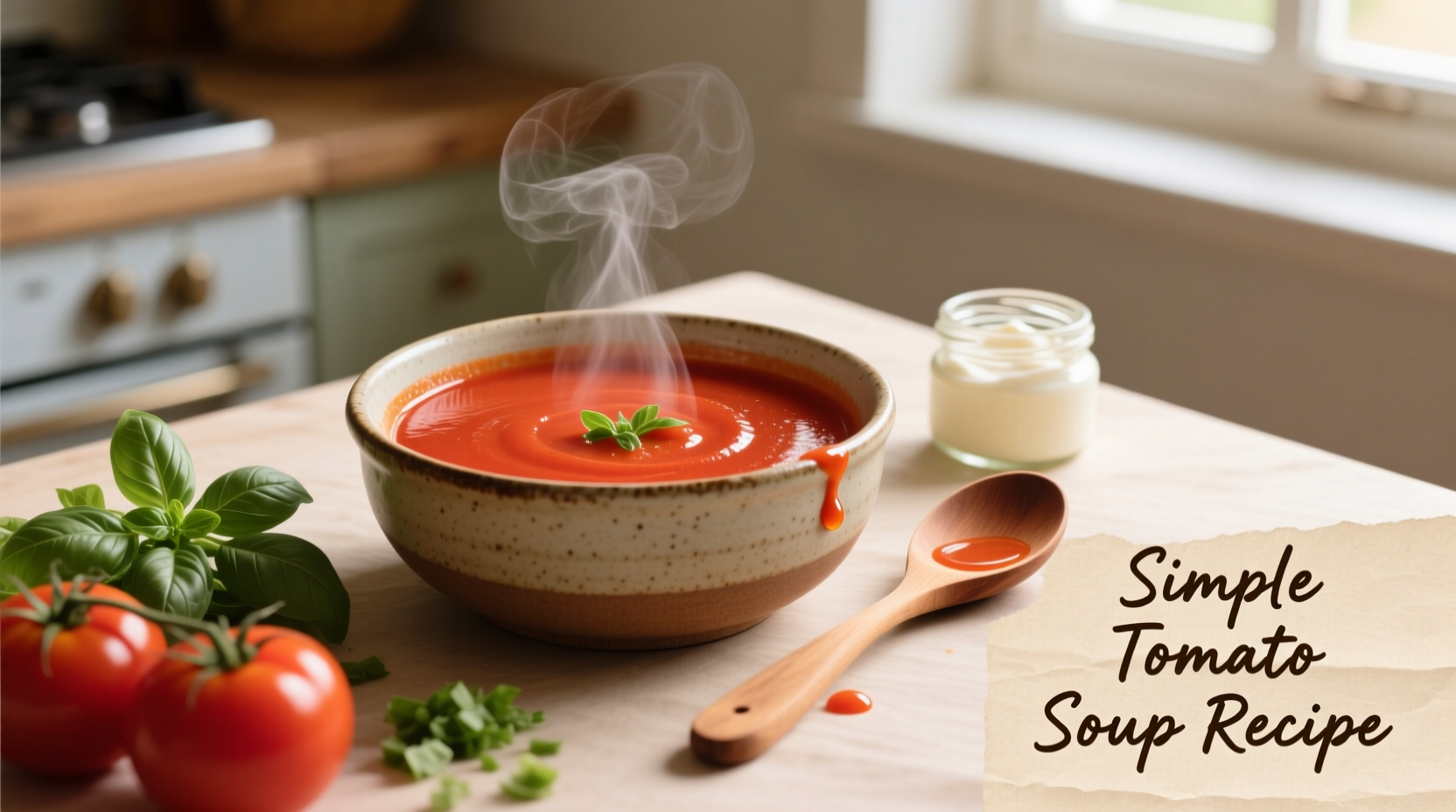 Simple Tomato Soup Recipe: 6 Ingredients, 30 Minutes