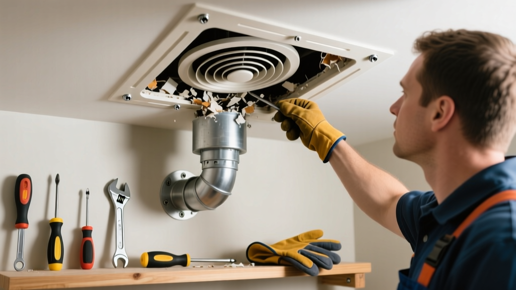 Fix Bathroom Exhaust Not Venting Properly