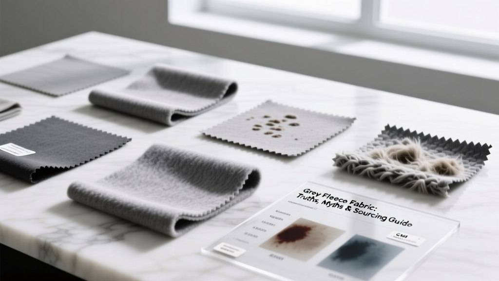 Grey Fleece Fabric: Truths, Myths & Sourcing Guide