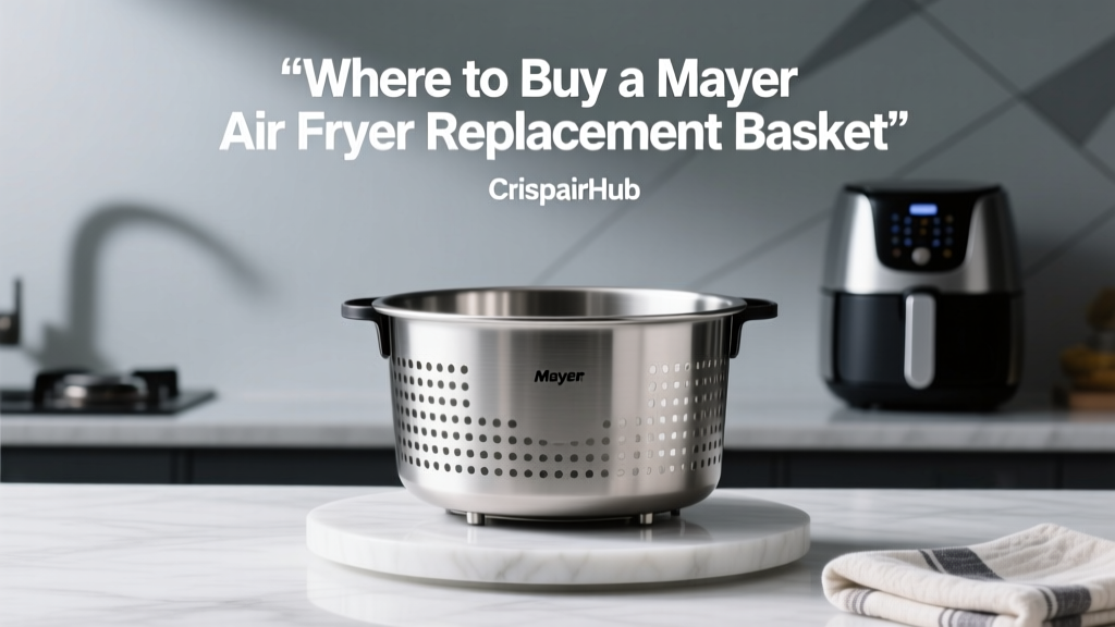 Where to Buy a Mayer Air Fryer Replacement Basket