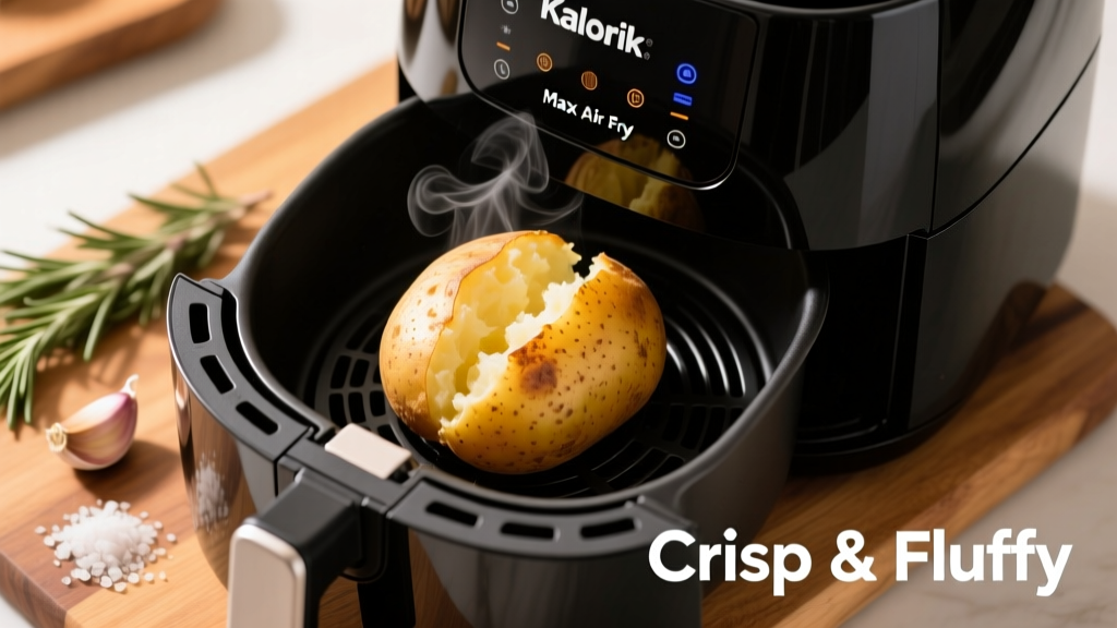 Bake a Potato in Kalorik Maxx Air Fryer (Crisp & Fluffy!)