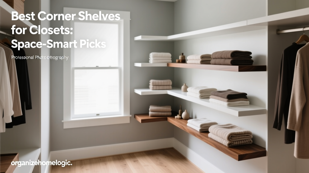 Best Corner Shelves for Closets: Space-Smart Picks