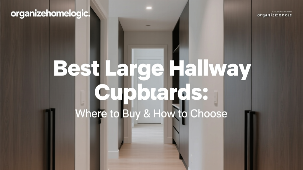 Best Large Hallway Cupboards: Where to Buy & How to Choose