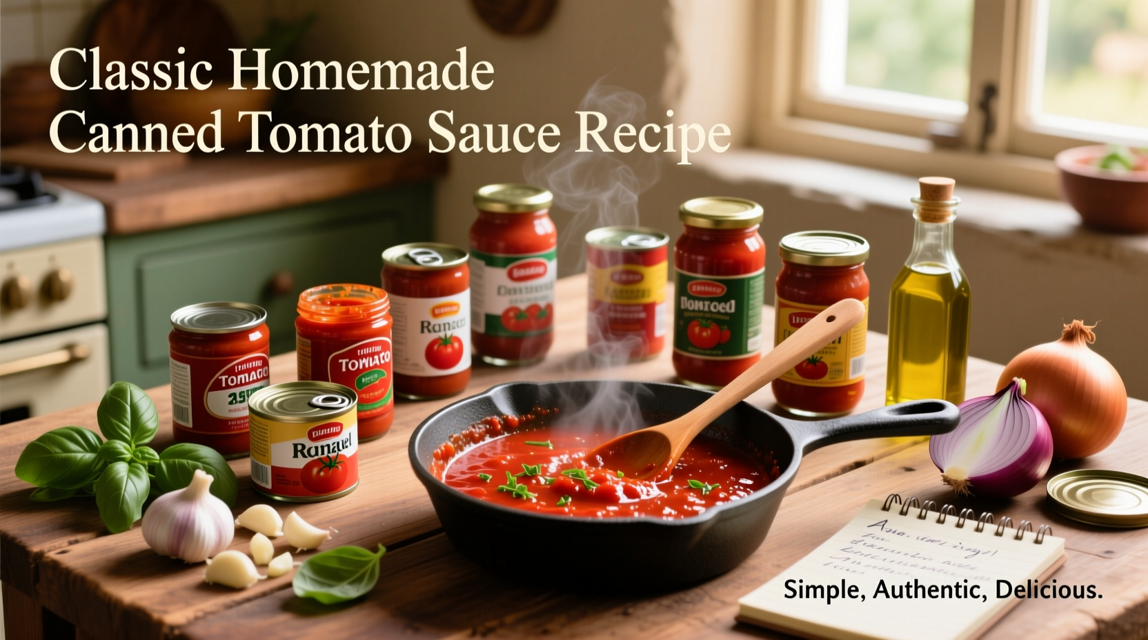 5 Canned Tomato Sauce Recipes That Taste Homemade