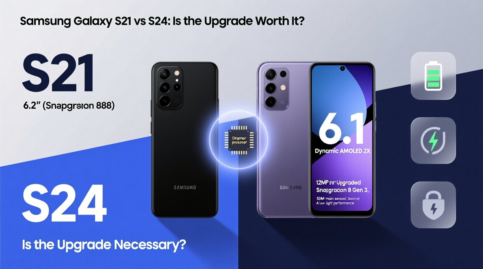 samsung s21 vs s24 is the upgrade necessary if my phone still works