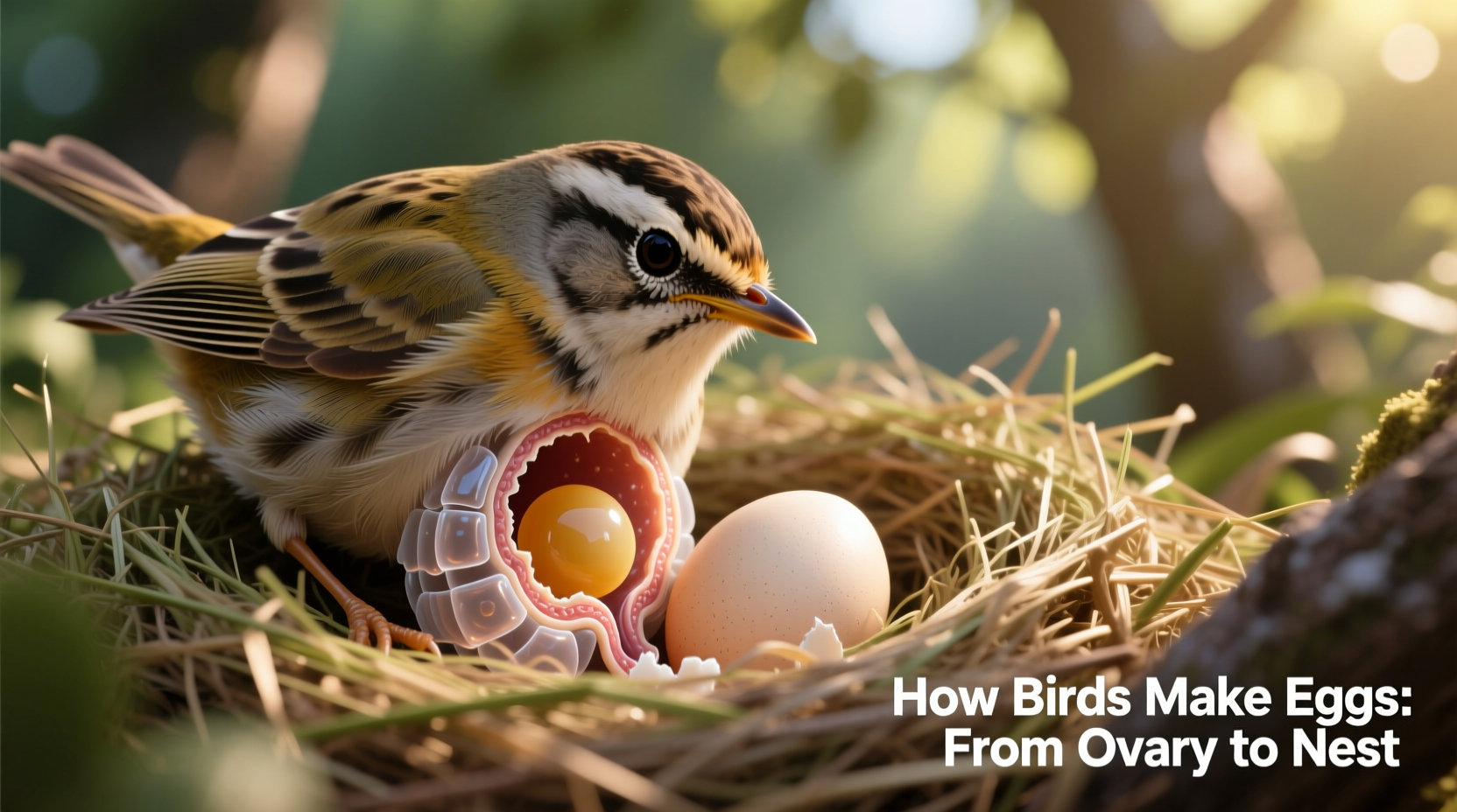 How Birds Make Eggs: From Ovary to Nest