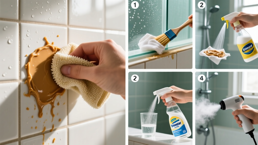 Tested: How to Get Peanut Butter Out of Shower Fast