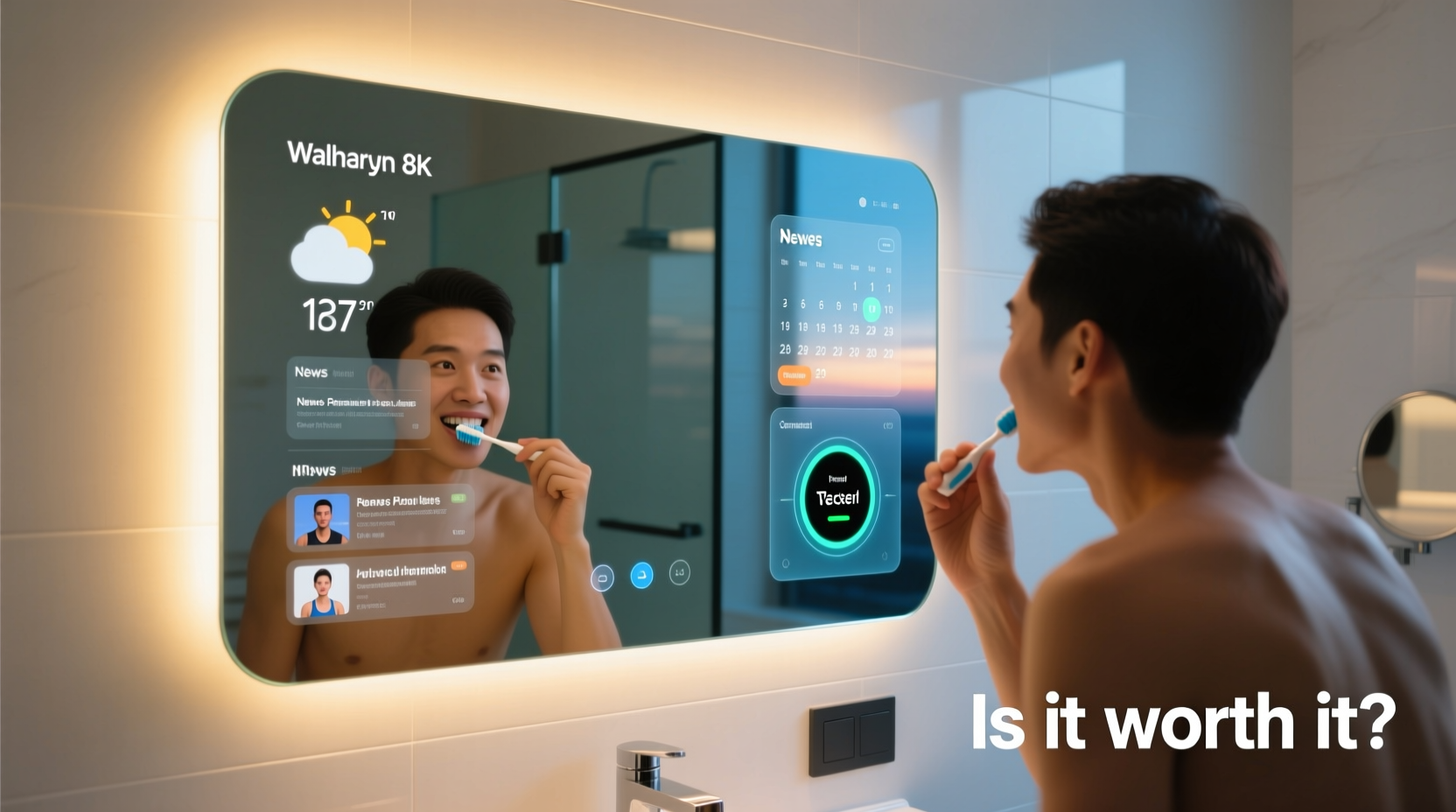 is a smart mirror really worth the splurge or just a fancy gimmick