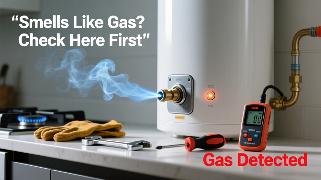 Water Heater Smells Like Gas in Kitchen: Quick Fixes