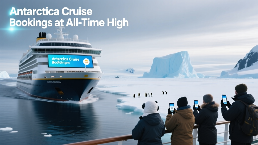 Antarctica Cruise Bookings Hit All-Time High Amid Surging Demand and Tightening Regulations