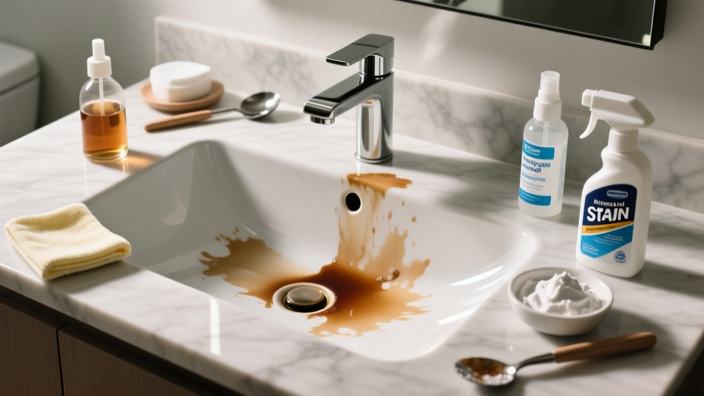 Proven: How to Get Coffee Out of Bathroom Sink Fast