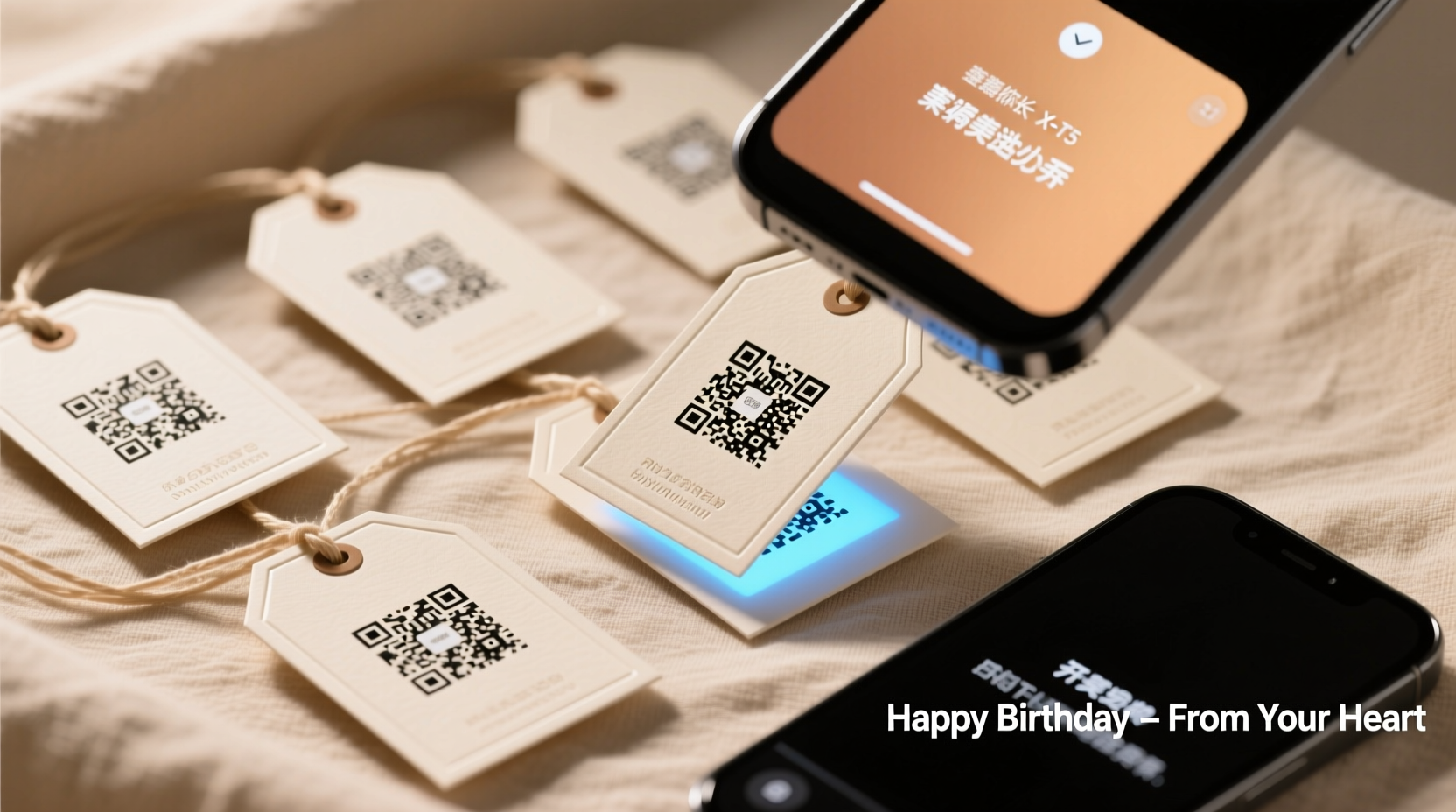 how to use qr code gift tags for personalized digital messages