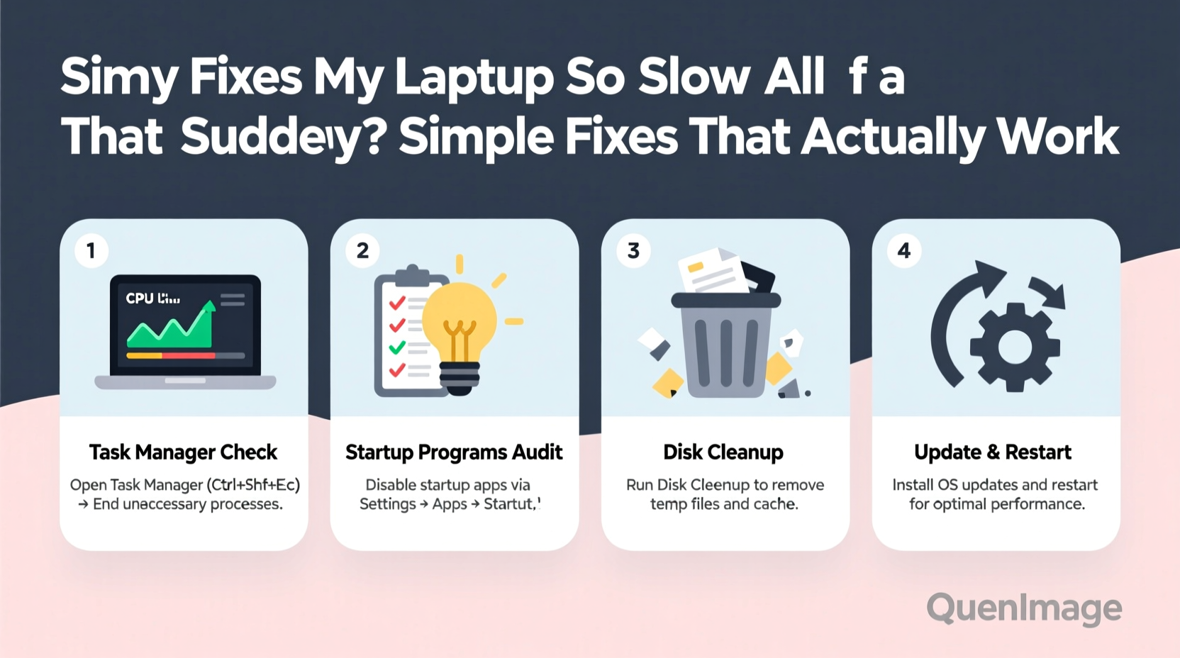 why is my laptop so slow all of a sudden simple fixes that actually work