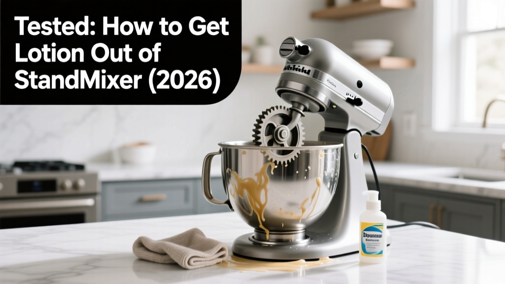 Tested: How to Get Lotion Out of Stand Mixer (2026)