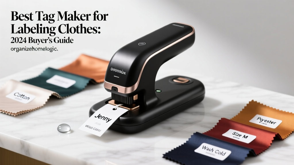 Best Tag Maker for Labeling Clothes: 2024 Buyer’s Guide