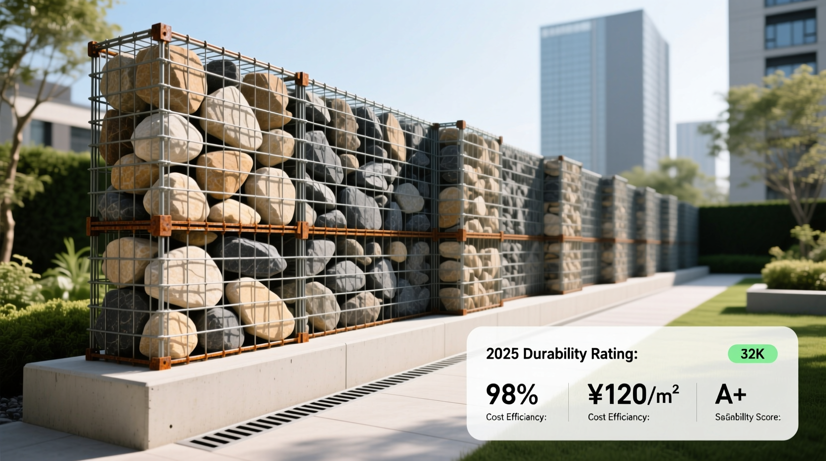 china best stone for gabion walls