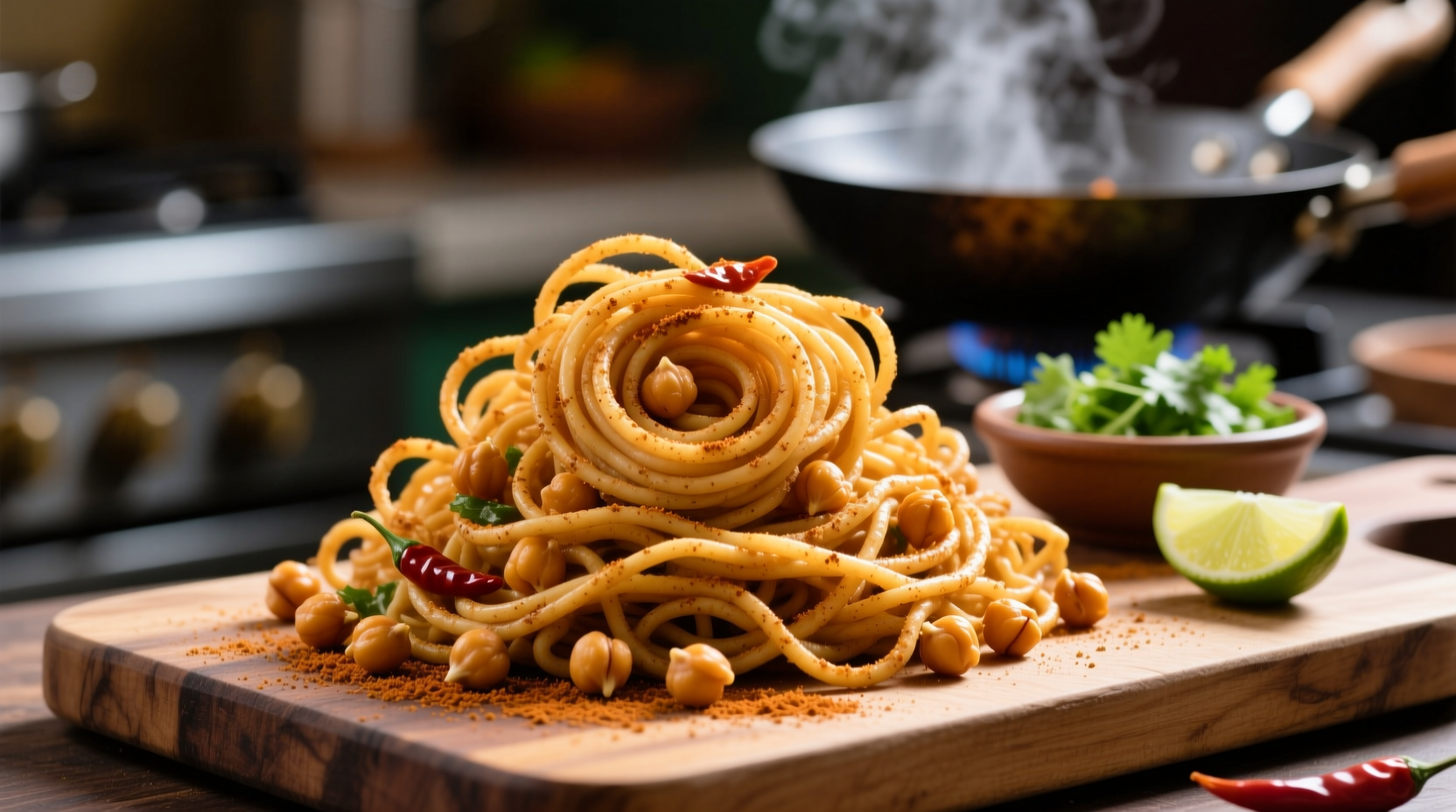 sev fried chickpea noodles recipe