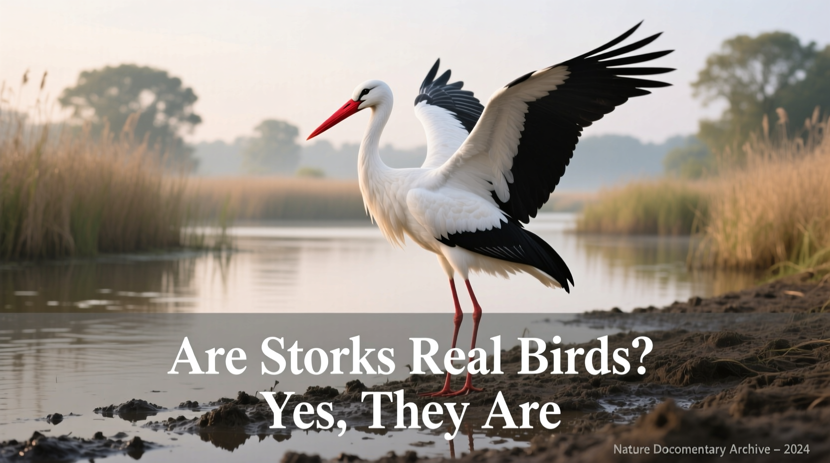 are storks real birds