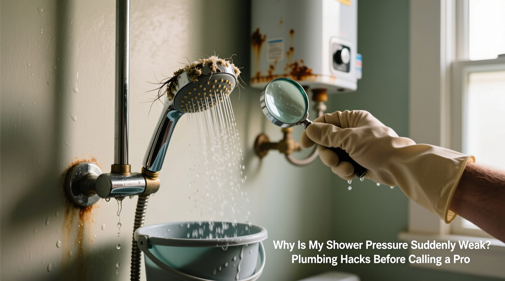 why is my shower pressure suddenly weak plumbing hacks before calling a pro
