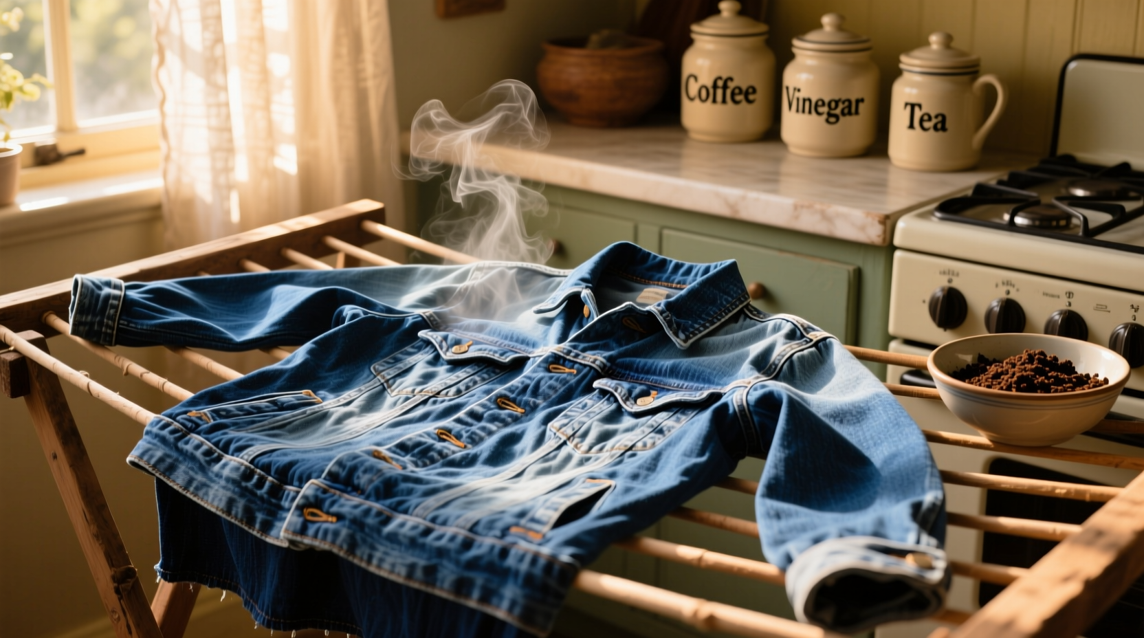how to revive faded denim jackets without bleach