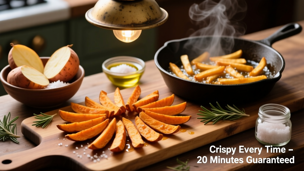 Sweet Potato Fries Cooking Time: Crispy Every Time