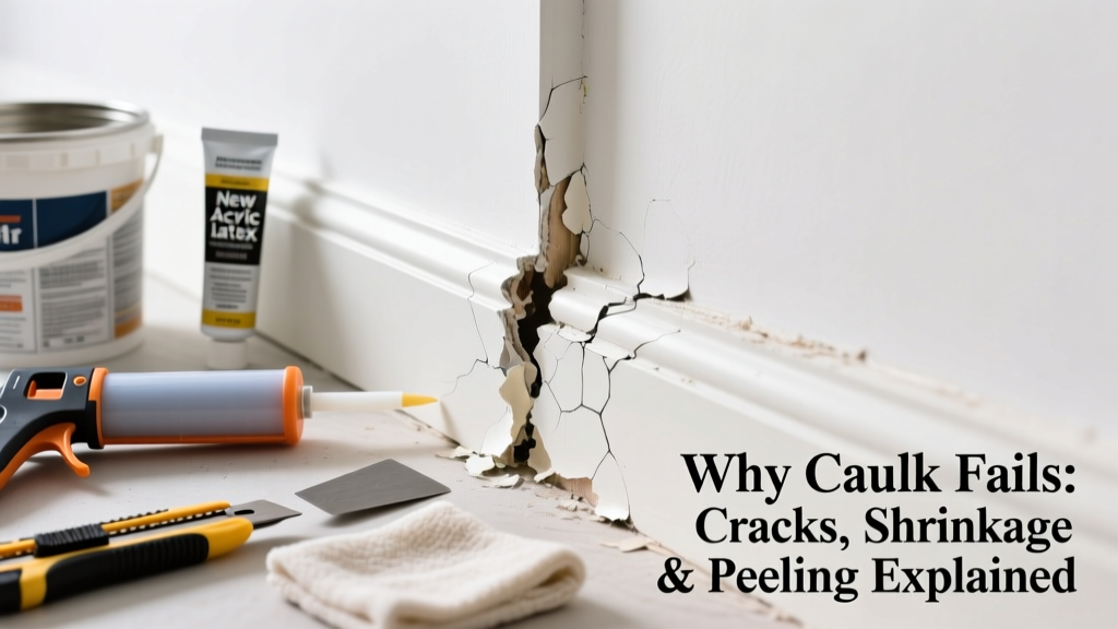 Fix Failed Trim Caulk: Why It Cracks, Shrinks, or Peels