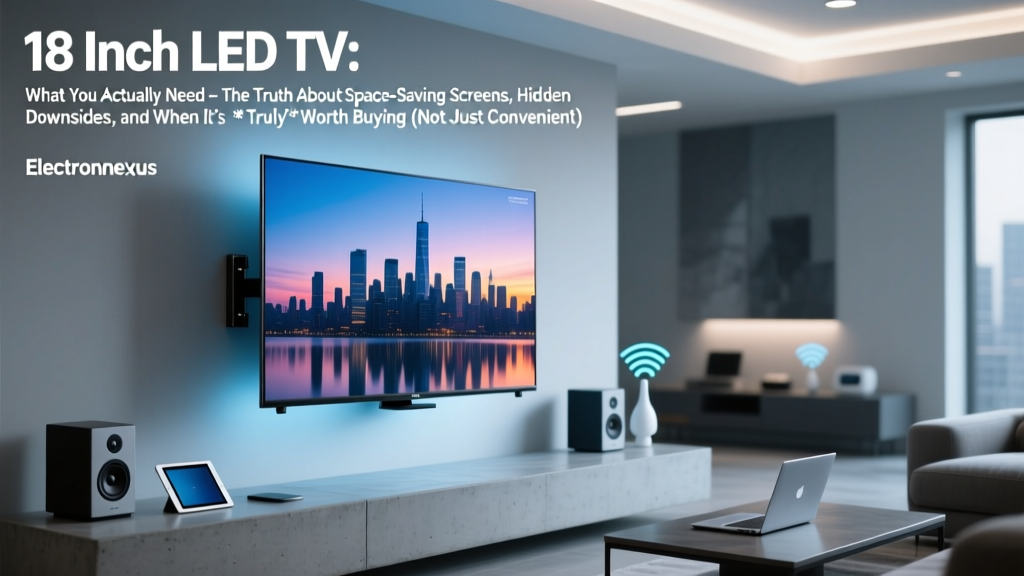 18 Inch LED TV What You Actually Need: The Truth About Space-Saving Screens, Hidden Downsides, and When It’s *Truly* Worth Buying (Not Just Convenient)
