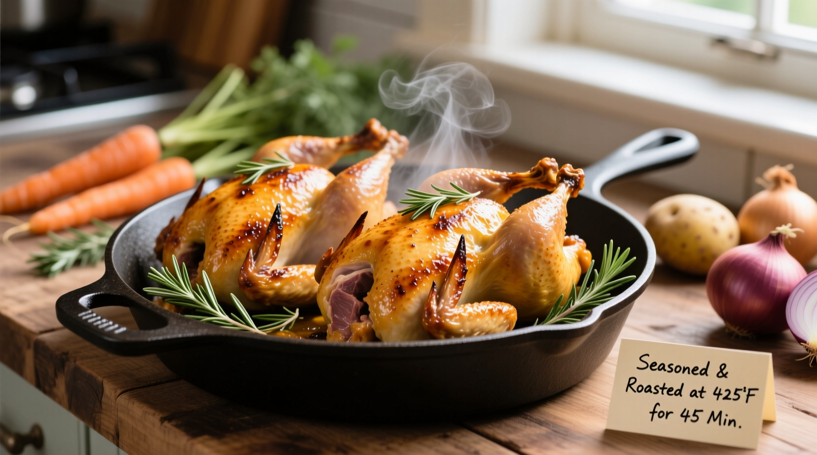 how do you cook cornish hens