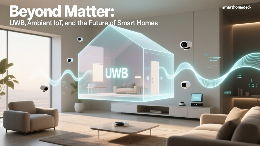Beyond Matter: UWB, Ambient IoT, and the Future of Smart Homes