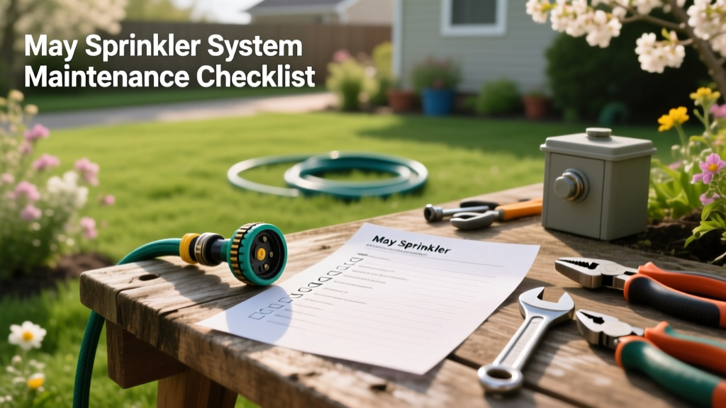 May Sprinkler System Maintenance Checklist