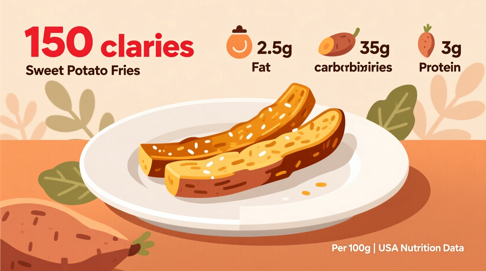 Sweet Potato Fries Calories: Exact Count by Preparation Method