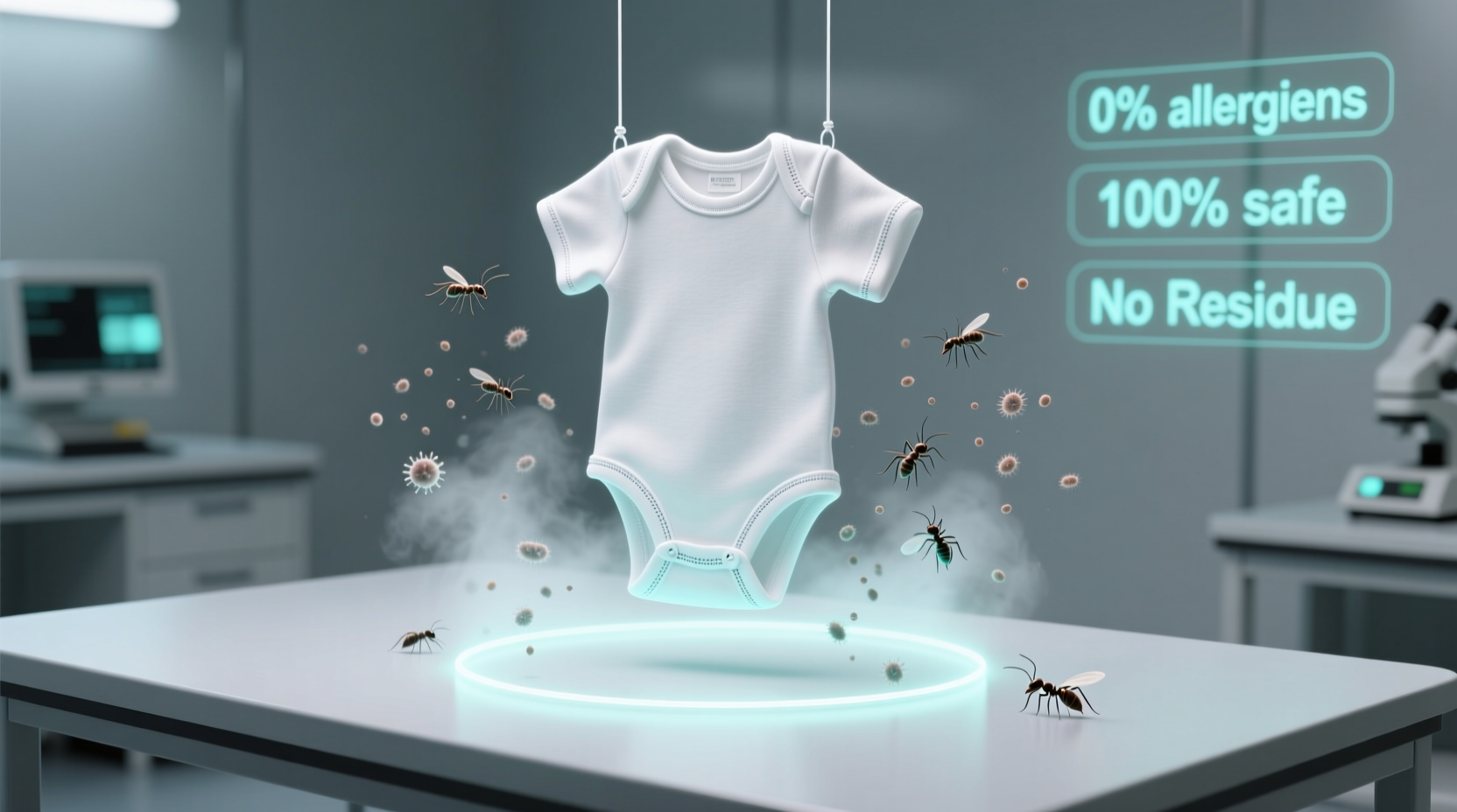 sanitize baby clothes without fragrance