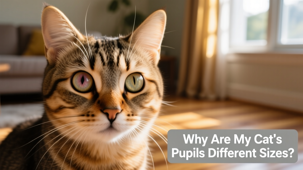 Anisocoria in Cats: Why Are My Cat’s Pupils Different Sizes?