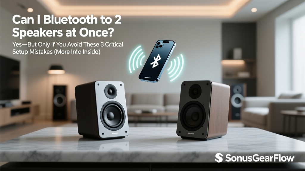 Bluetooth Dual Speaker Setup: Why It Fails (2026)