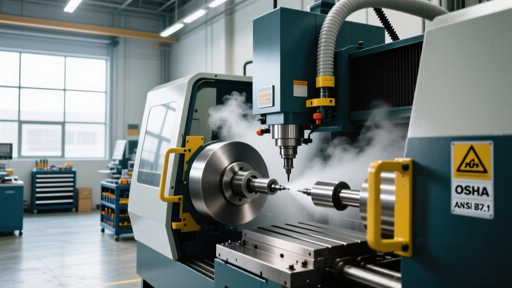Safety Compliance for CNC Tool & Cutter Grinding Machine Ops