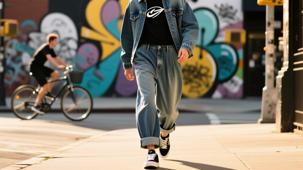 How to Cuff Oversized Pants Like a Streetwear Pro