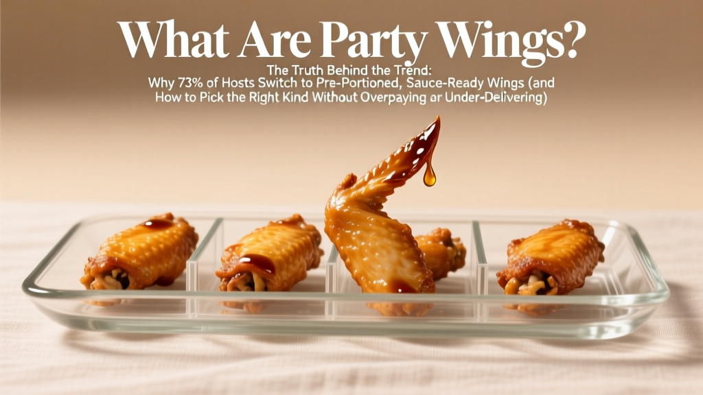 Party Wings: Sauce-Ready, Pre-Portioned (2026)