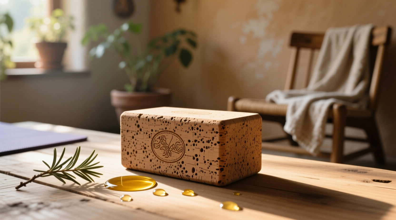 cork yoga block cleaning tea tree oil safety