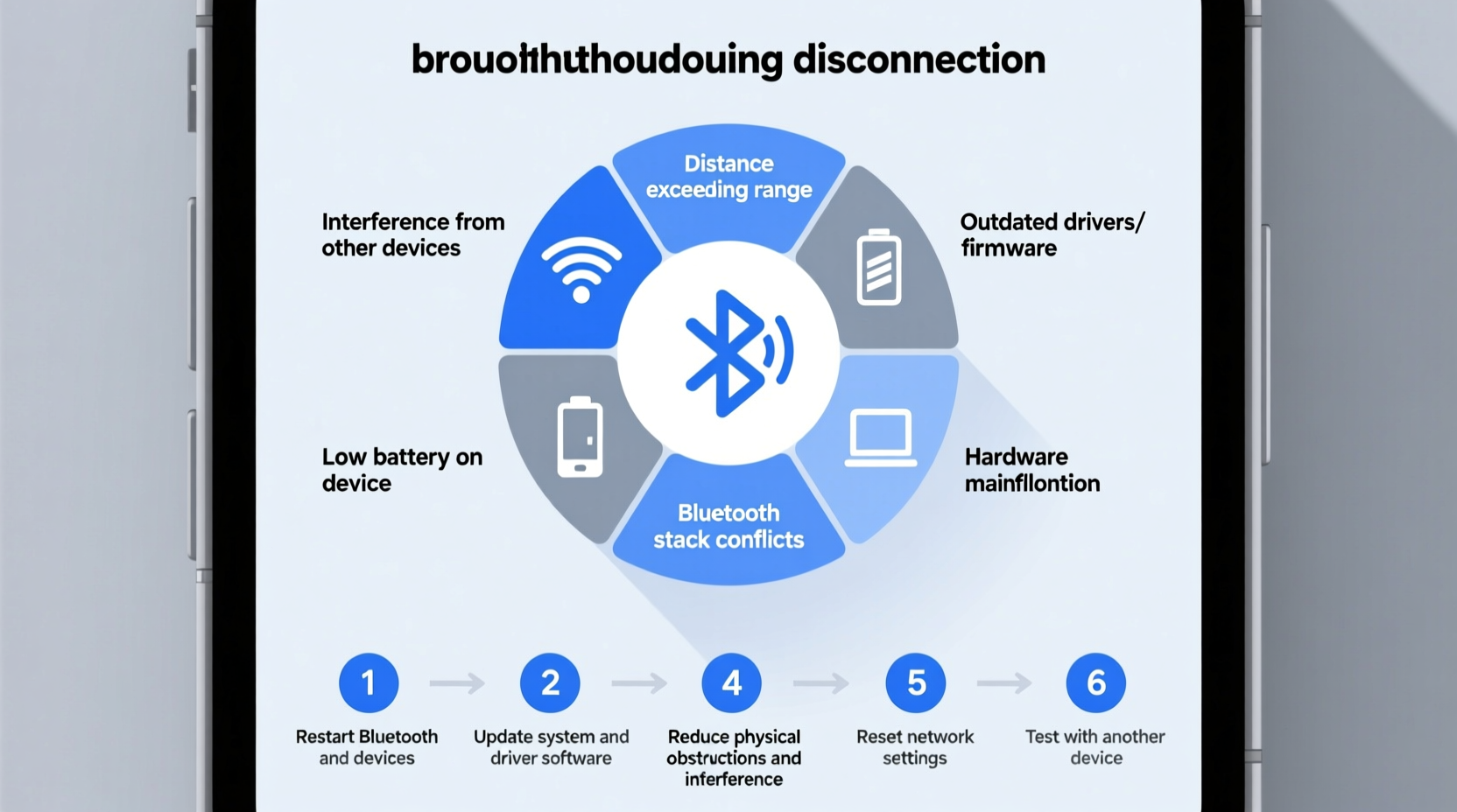 why does my bluetooth disconnect randomly and steps to stabilize connection