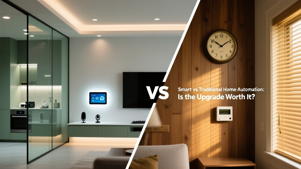 Smart vs Traditional Home Automation: Is the Upgrade Worth It?