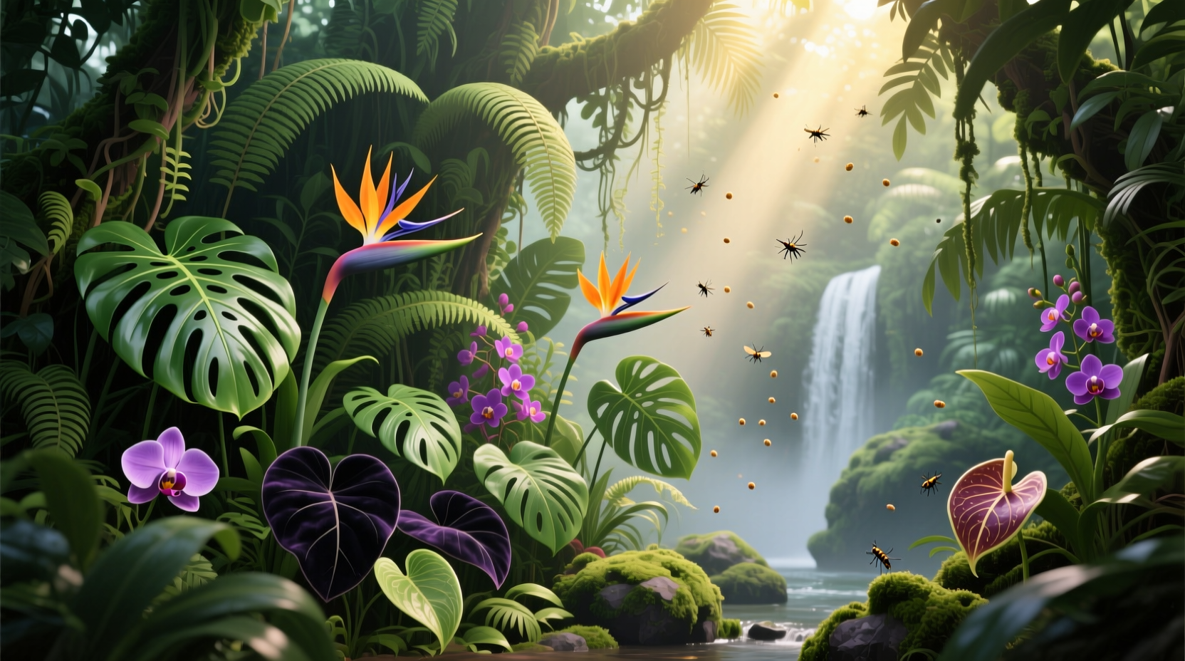 rainforest plants names