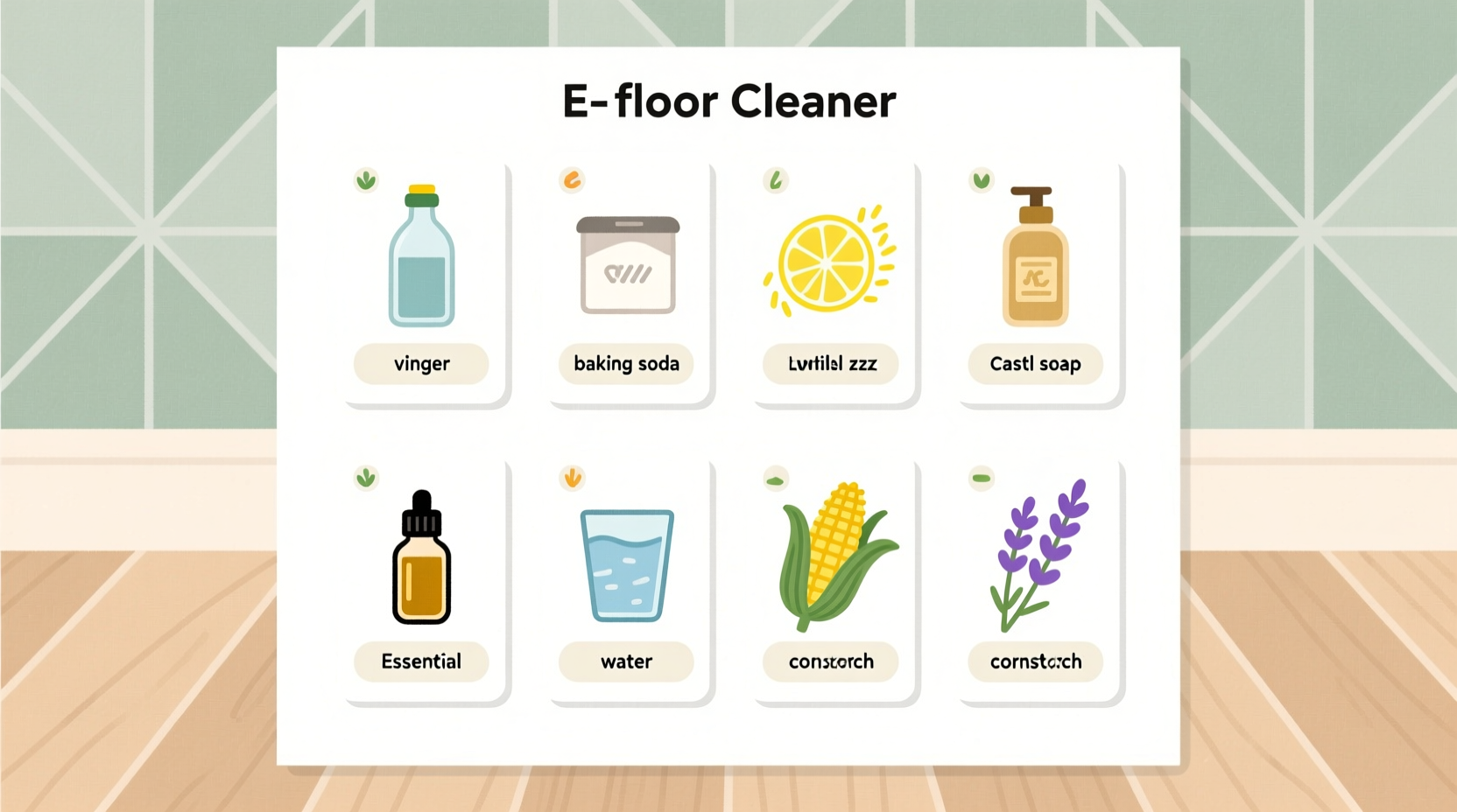 8 simple diy floor cleaners free printable