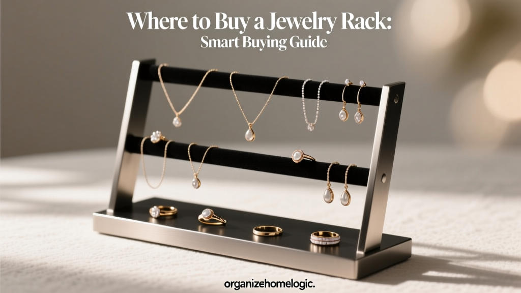 Where to Buy a Jewelry Rack: Smart Buying Guide