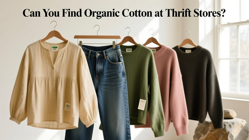 Can You Find Organic Cotton at Thrift Stores?